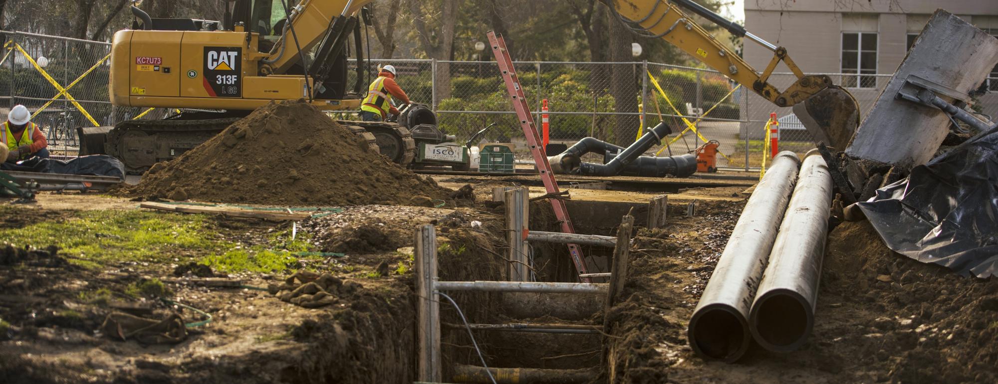 Big Shift trench