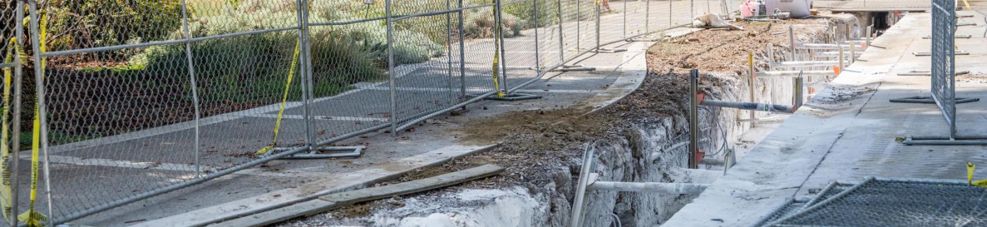 Big Shift trench